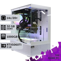 Ігровий комп'ютер GamePC TOP #500 Core i5 14600K/32 GB/SSD 1TB/GeForce RTX 5060Ti 8GB