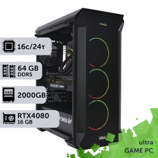 Ігровий комп'ютер GamePC Ultra #240 Core i7 13700F/64 GB/SSD 2TB/GeForce RTX 4080 Super 16GB