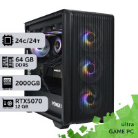 Ігровий комп'ютер GamePC Ultra #481 Core Ultra 9 285K/64 GB/SSD 2TB/GeForce RTX 5070 12GB