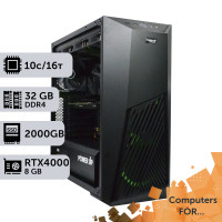 Комп'ютер Power Up #12 для CorelDRAW/Core i5 13400F/32 GB/SSD 2TB/NVIDIA Quadro RTX4000 8GB
