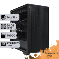 Комп'ютер Power Up #11 для Blender/Core i9 14900K/64 GB/SSD 4TB/GeForce RTX 4070 Super 12GB