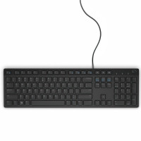 Клавіатура Dell Multimedia Keyboard KB216 чорна, дротова