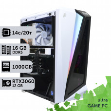 Ігровий комп'ютер GamePC Ultra #291 Core i5 14600K/16 GB/SSD 1TB/GeForce RTX 3060 12GB