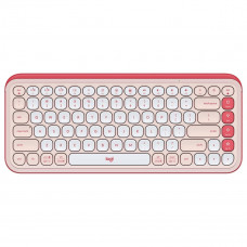 Клавiатура бездротова Logitech Pop Icon Keys Rose (920-013073)