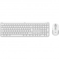 Комплект (клавіатура, миша) бездротовий Logitech Signature Slim Combo MK950 OffWhite (920-012491)