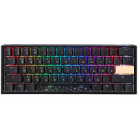 Клавіатура Ducky One 3 Mini Cherry MX Silent Red RGB UA USB Black (DKON2161ST-SUAPXCLAWSC1)