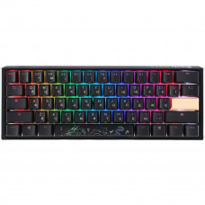Клавіатура Ducky One 3 Mini Cherry MX Silent Red RGB UA USB Black (DKON2161ST-SUAPXCLAWSC1)