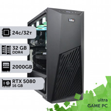 Ігровий комп'ютер GamePC Ultra #407 Core i9 14900K/32 GB/SSD 2TB/GeForce RTX 5080 16GB