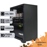 Комп'ютер Power Up #6 для ANSYS/Xeon E5 2699 v4 x2/128 GB/SSD 1TB/NVIDIA Quadro P5000 16GB