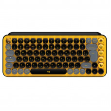 Клавiатура бездротова Logitech Pop Wireless Blast Yellow (920-010735)