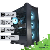 Ігровий комп'ютер GamePC Ultra #211 Core i5 13400F/32GB/HDD 1TB/SSD 1TB/GeForce RTX 4070 12GB