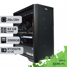 Ігровий комп'ютер GamePC Ultra #480 Core Ultra 7 265KF/64 GB/SSD 2TB/GeForce RTX 5070 12GB