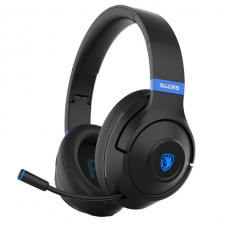 Bluetooth-гарнітура Sades SA-205 Whisper Black/Blue (sa205bkb)