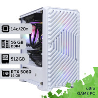 Ігровий комп'ютер GamePC Ultra #527 Core i5 14600K/16 GB/SSD 512GB/GeForce RTX 5060 8GB