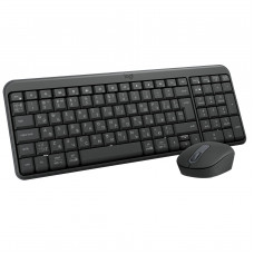 Комплект (клавіатура, миша) бездротовий Logitech MK250 Graphite (920-013823)