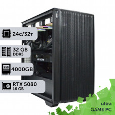 Ігровий комп'ютер GamePC Ultra #410 Core i9 14900K/32 GB/SSD 4TB/GeForce RTX 5080 16GB