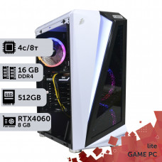 Ігровий комп'ютер GamePC Lite #277 Core i3 14100F/16 GB/SSD 512GB/GeForce RTX 4060 8GB