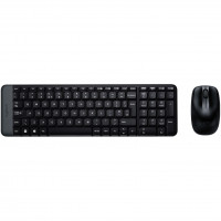 Комплект (клавіатура, миша) бездротовий Logitech MK220 Black (920-003168)