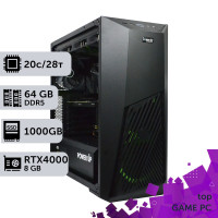 Робоча станція PowerUp Desktop #473 Core i7 14700K/64 GB/SSD 1TB/NVIDIA Quadro RTX4000 8GB
