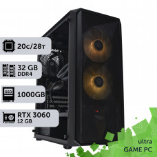 Ігровий комп'ютер GamePC Ultra #256 Core i7 14700K/32 GB/SSD 1TB/GeForce RTX 3060 12GB