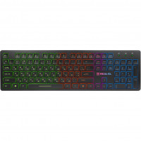 Клавіатура REAL-EL Comfort 7070 Ukr Black