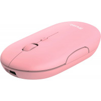 Миша бездротова Trust Puck Rechargeable Ultra-Thin BT WL Silent Pink (24125)