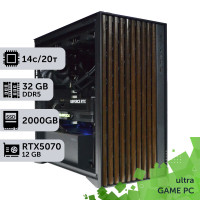 Ігровий комп'ютер GamePC Ultra #469 Core i5 14600K/32 GB/SSD 2TB/GeForce RTX 5070 12GB
