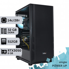 Робоча станція PowerUp #203 Xeon E5 2680 v4/32 GB/SSD 512GB/GeForce RTX 3050 8GB