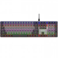 Клавіатура GamePro MK145R Red Swich Low Profile Dark Gray