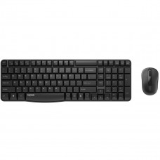 Комплект (клавіатура, миша) бездротовий Rapoo X1800S Combo Wireless Black