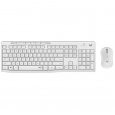 Комплект (клавiатура, миша) бездротовий Logitech MK295 Combo White (920-009824)