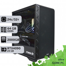 Ігровий комп'ютер GamePC Ultra #255 Core i9 14900K/64 GB/SSD 2TB/GeForce RTX 4090 24GB