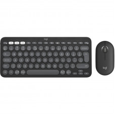 Комплект (клавіатура, миша) бездротовий Logitech Pebble 2 Combo Graphite (920-012239)