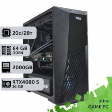 Ігровий комп'ютер GamePC Ultra #350 Core i7 14700K/64 GB/SSD 2TB/GeForce RTX 4080 Super 16GB