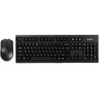 Комплект (клавіатура, миша) бездротовий A4Tech 3000N Black USB