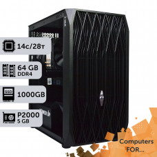 Комп'ютер Power Up #3 для Photoshop/Xeon E5 2690 v4/64 GB/SSD 1TB/NVIDIA Quadro P2000 5GB