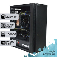 Робоча станція PowerUp #293 Xeon E5 2699 v4/32 GB/SSD 1TB/NVIDIA Quadro P4000 8GB