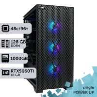 Робоча станція PowerUp #320 AMD EPYC 7642/128 GB/SSD 1TB/GeForce RTX 5060Ti 16GB