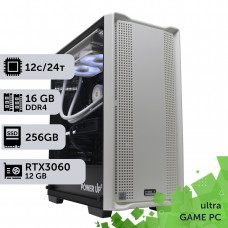 Ігровий комп'ютер GamePC Ultra #118 Ryzen 9 5900x/16 GB/HDD 1 TB/SSD 256GB/GeForce RTX 3060 12GB