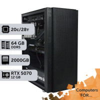 Комп'ютер Power Up #25 для After Effects/Core i7 14700K/64 GB/HDD 4 TB/SSD 2TB/GeForce RTX 5070 12GB