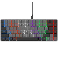 Клавіатура GamePro MK140R Red Swich Low Profile Dark Gray