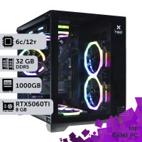 Ігровий комп'ютер GamePC TOP #486 Ryzen 5 7500F/32 GB/SSD 1TB/GeForce RTX 5060Ti 8GB