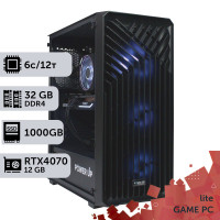Ігровий комп'ютер GamePC TOP #272 Ryzen 5 5600/32 GB/SSD 1TB/GeForce RTX 4070 12GB