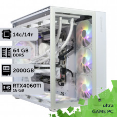 Ігровий комп'ютер GamePC Ultra #413 Core Ultra 5 245KF/64 GB/SSD 2TB/GeForce RTX 4060Ti 16GB