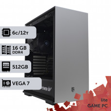 Ігровий комп'ютер GamePC Lite #150 Ryzen 7 5700G/16 GB/SSD 512GB/Int Video