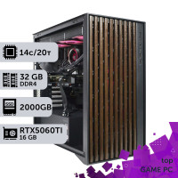 Ігровий комп'ютер GamePC TOP #501 Core i5 14600K/32 GB/SSD 2TB/GeForce RTX 5060Ti 16GB