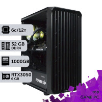 Ігровий комп'ютер GamePC TOP #392 Ryzen 5 5600/32 GB/SSD 1TB/GeForce RTX 3050 6GB