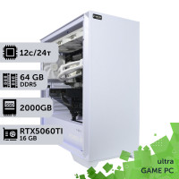 Ігровий комп'ютер GamePC Ultra #521 Ryzen 9 7900x/64 GB/SSD 2TB/GeForce RTX 5060Ti 16GB
