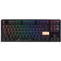 Клавіатура Ducky One 3 TKL Cherry MX Blue RGB UA USB Black (DKON2187ST-CUAPXCLAWSC1)