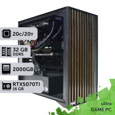 Ігровий комп'ютер GamePC Ultra #440 Core Ultra 7 265KF/32GB/HDD 4TB/SSD 2TB/GeForce RTX 5070Ti 16GB